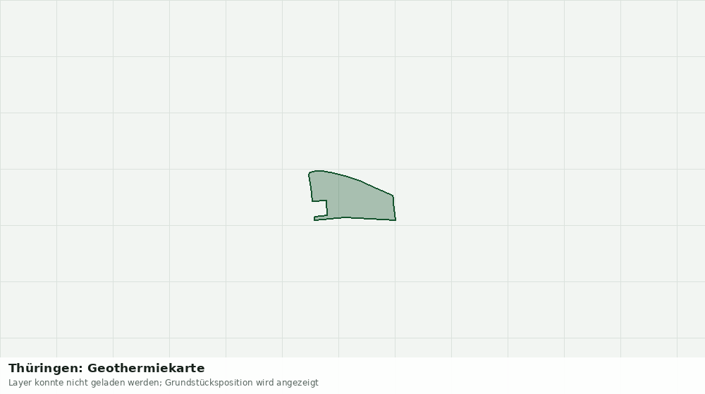 Statische Kartenansicht: Thüringen: Geothermiekarte