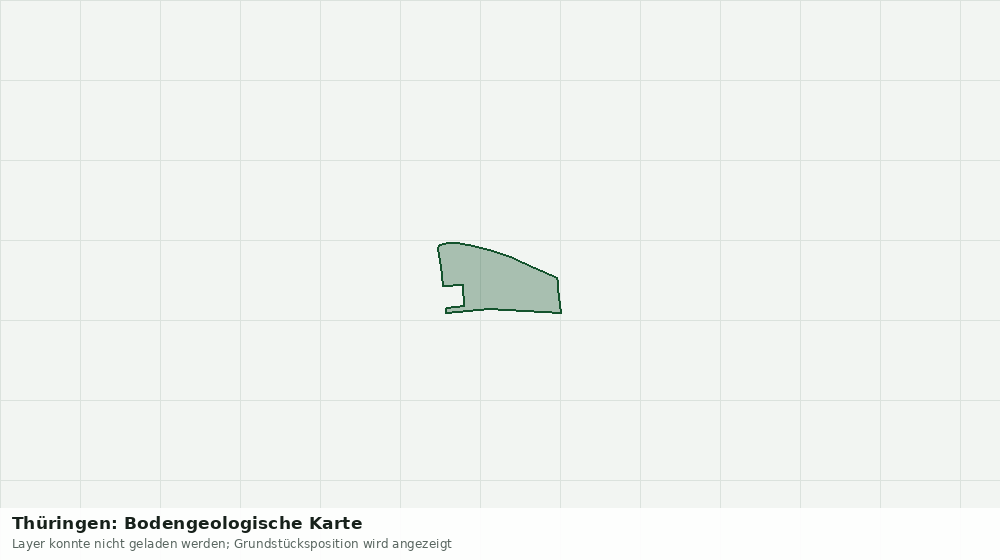 Statische Kartenansicht: Thüringen: Bodengeologische Karte