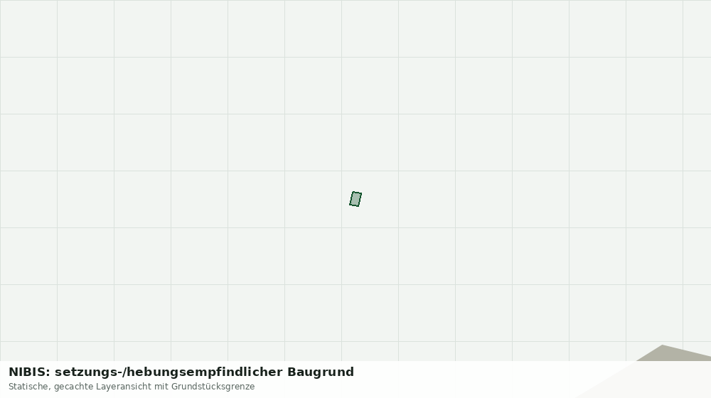 Statische Kartenansicht: NIBIS: setzungs-/hebungsempfindlicher Baugrund