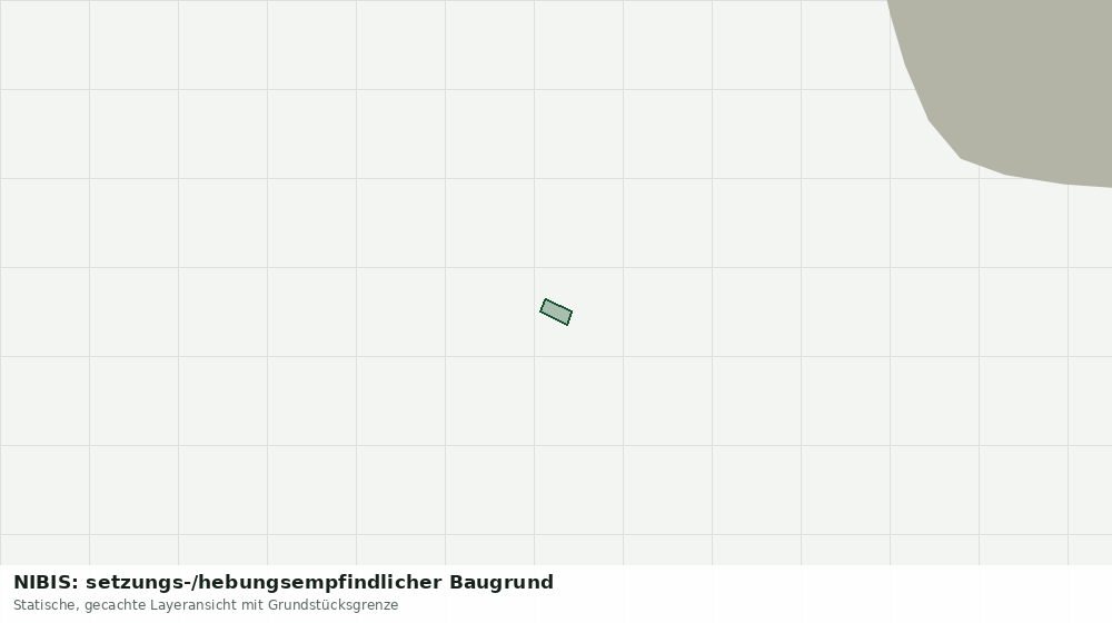 Statische Kartenansicht: NIBIS: setzungs-/hebungsempfindlicher Baugrund