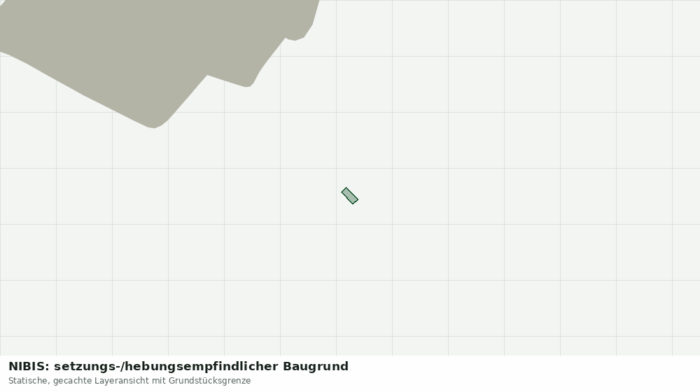 Statische Kartenansicht: NIBIS: setzungs-/hebungsempfindlicher Baugrund