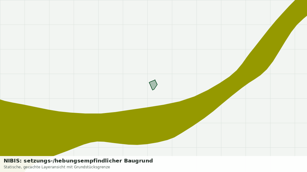 Statische Kartenansicht: NIBIS: setzungs-/hebungsempfindlicher Baugrund