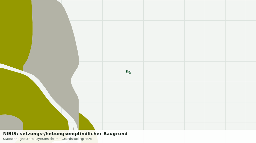 Statische Kartenansicht: NIBIS: setzungs-/hebungsempfindlicher Baugrund