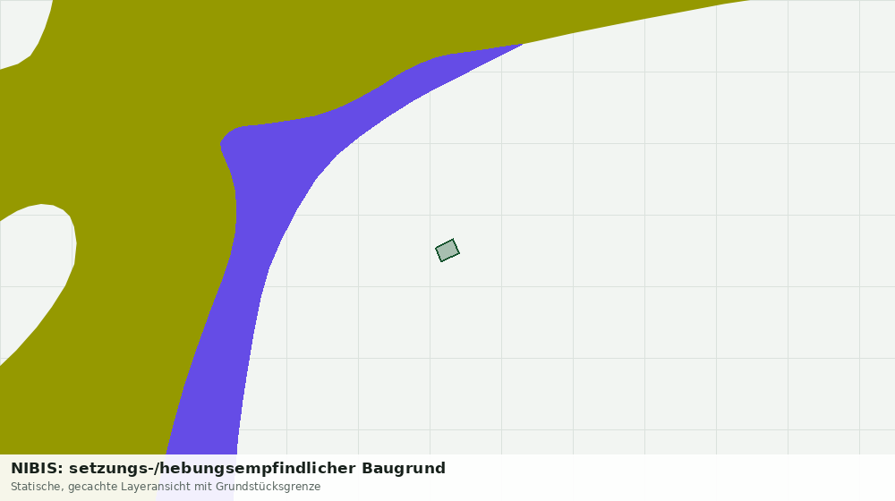Statische Kartenansicht: NIBIS: setzungs-/hebungsempfindlicher Baugrund