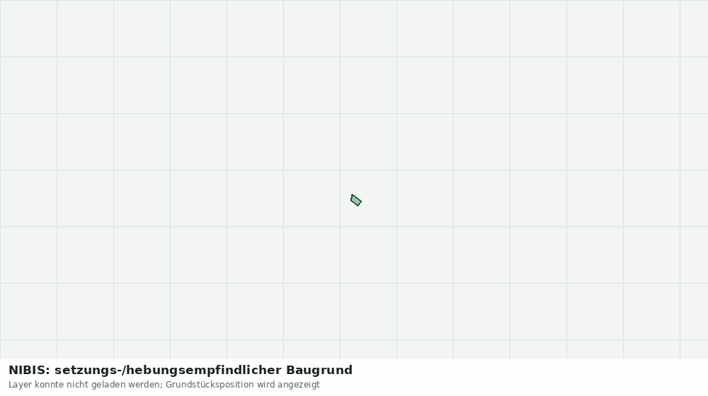 Statische Kartenansicht: NIBIS: setzungs-/hebungsempfindlicher Baugrund