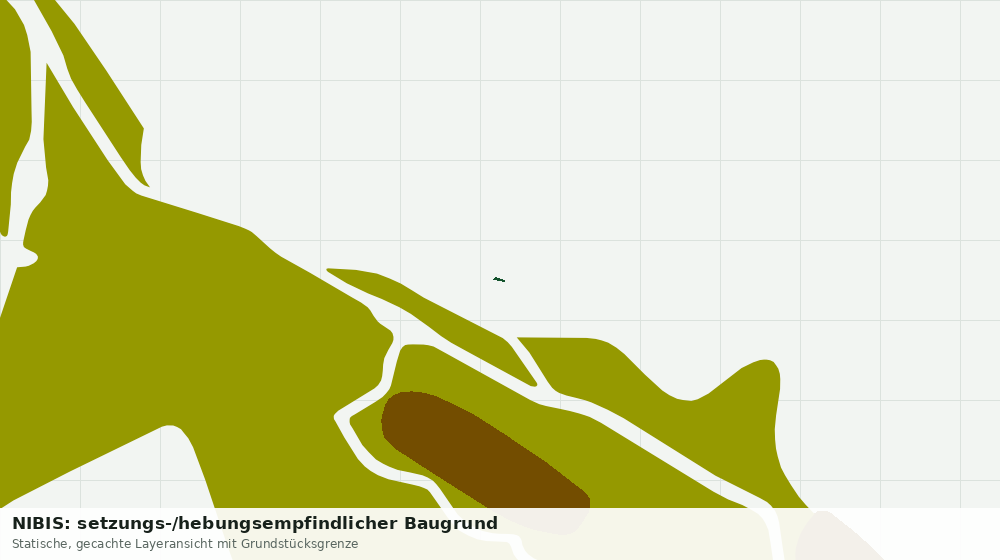 Statische Kartenansicht: NIBIS: setzungs-/hebungsempfindlicher Baugrund