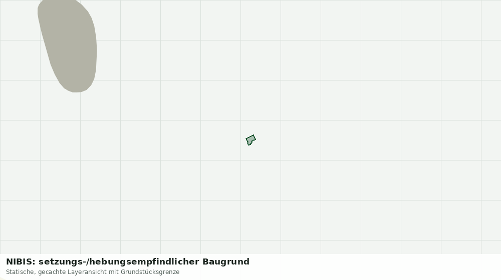 Statische Kartenansicht: NIBIS: setzungs-/hebungsempfindlicher Baugrund