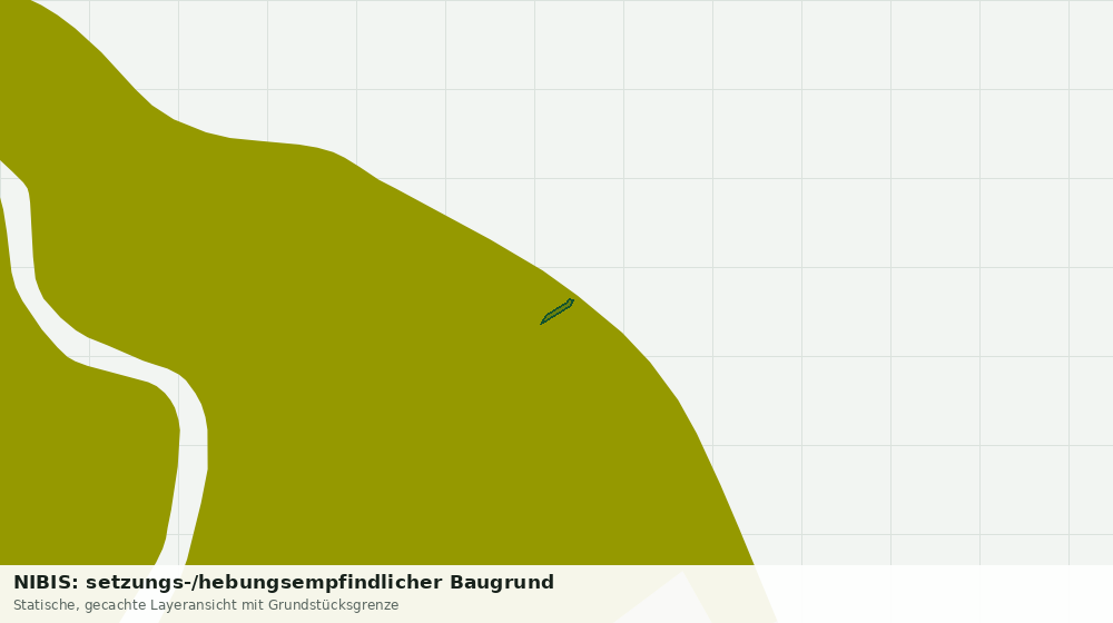 Statische Kartenansicht: NIBIS: setzungs-/hebungsempfindlicher Baugrund