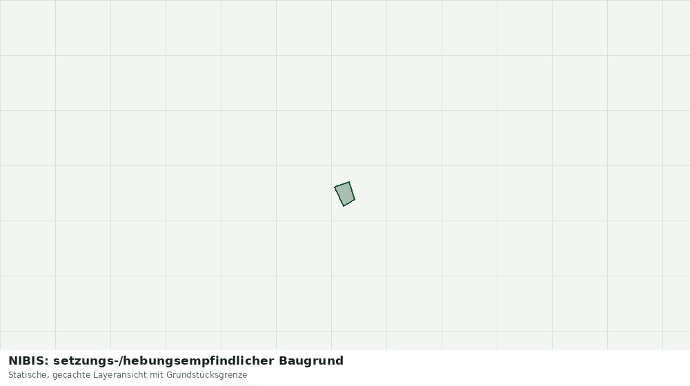 Statische Kartenansicht: NIBIS: setzungs-/hebungsempfindlicher Baugrund