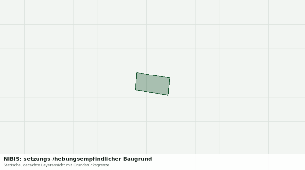 Statische Kartenansicht: NIBIS: setzungs-/hebungsempfindlicher Baugrund