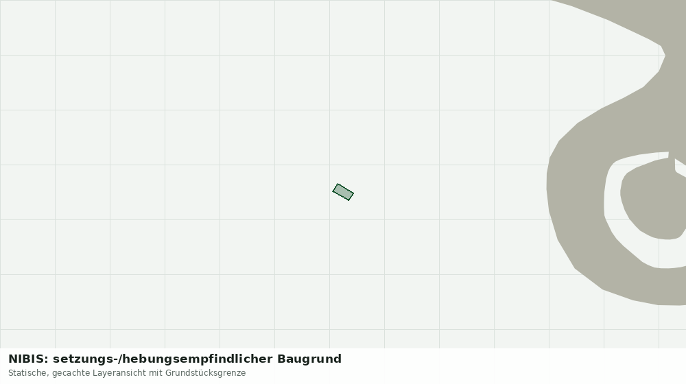 Statische Kartenansicht: NIBIS: setzungs-/hebungsempfindlicher Baugrund
