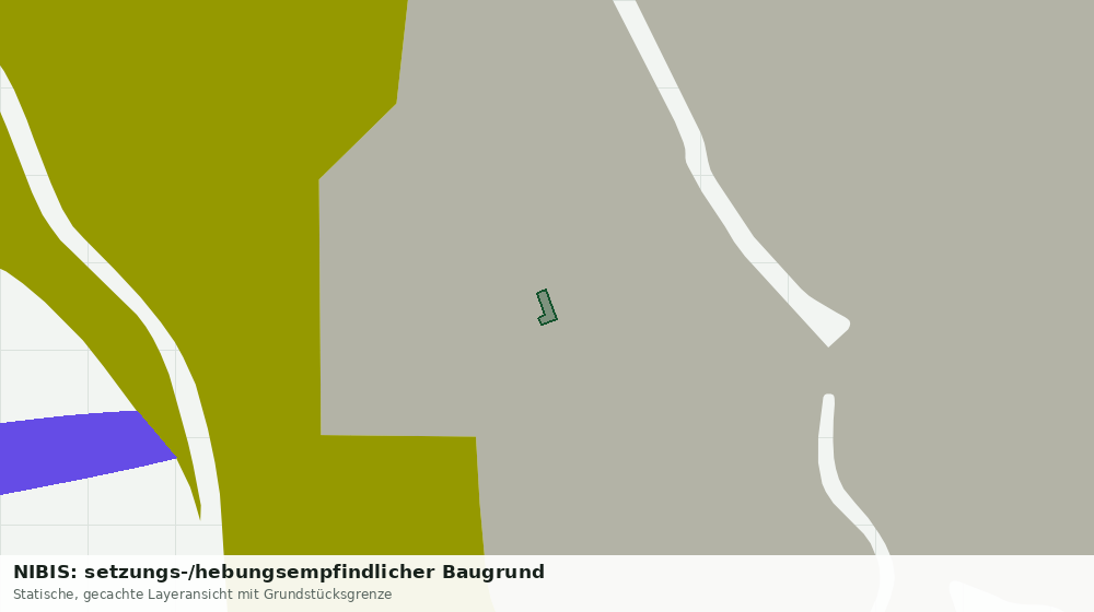 Statische Kartenansicht: NIBIS: setzungs-/hebungsempfindlicher Baugrund