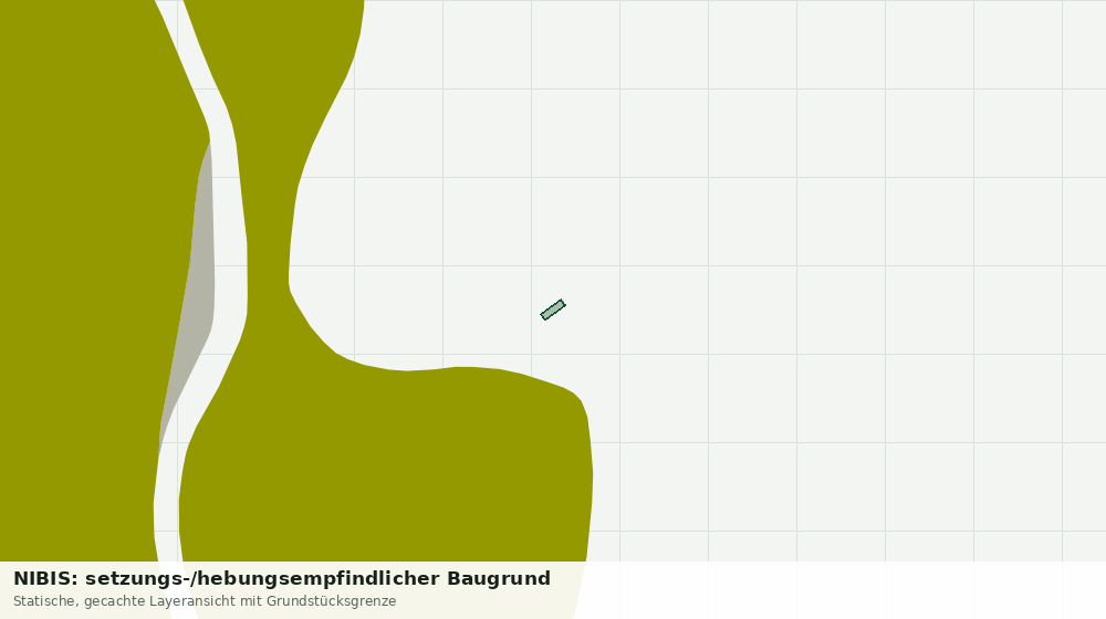 Statische Kartenansicht: NIBIS: setzungs-/hebungsempfindlicher Baugrund