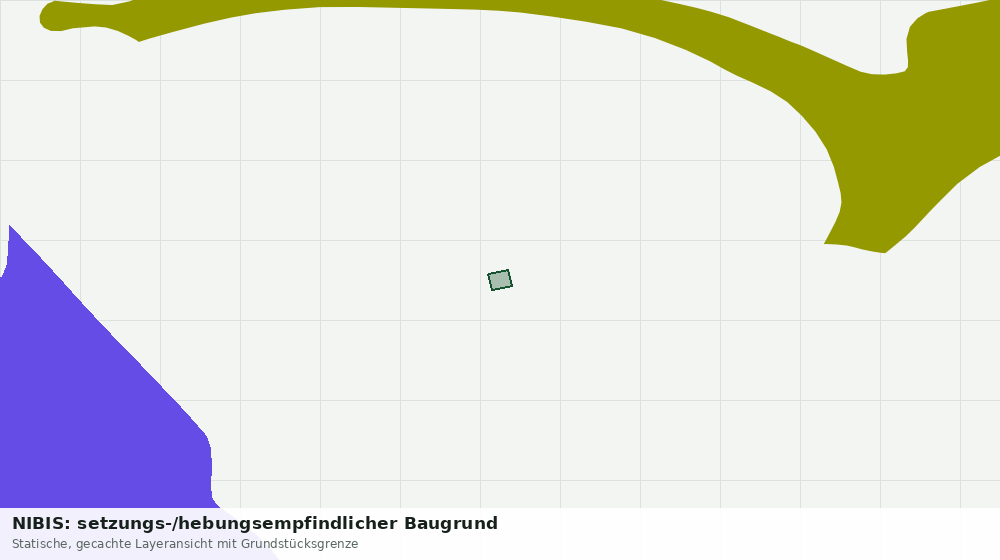 Statische Kartenansicht: NIBIS: setzungs-/hebungsempfindlicher Baugrund