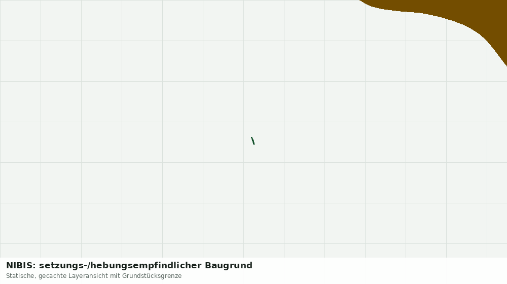 Statische Kartenansicht: NIBIS: setzungs-/hebungsempfindlicher Baugrund