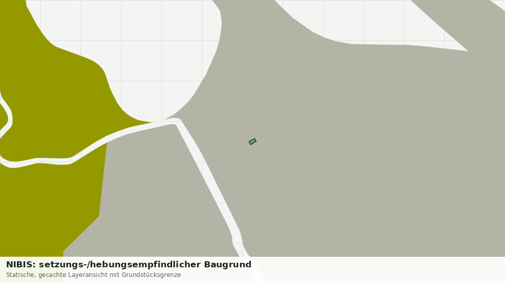 Statische Kartenansicht: NIBIS: setzungs-/hebungsempfindlicher Baugrund