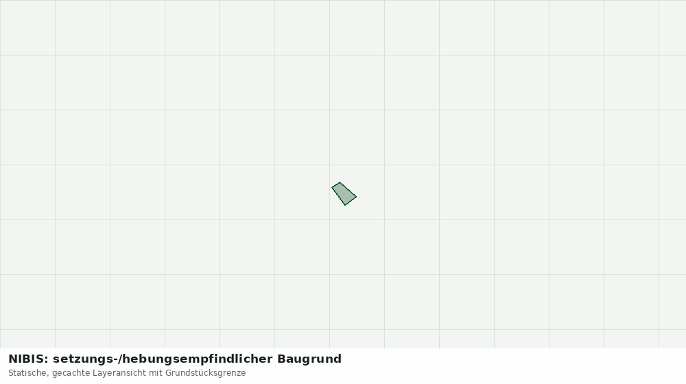 Statische Kartenansicht: NIBIS: setzungs-/hebungsempfindlicher Baugrund