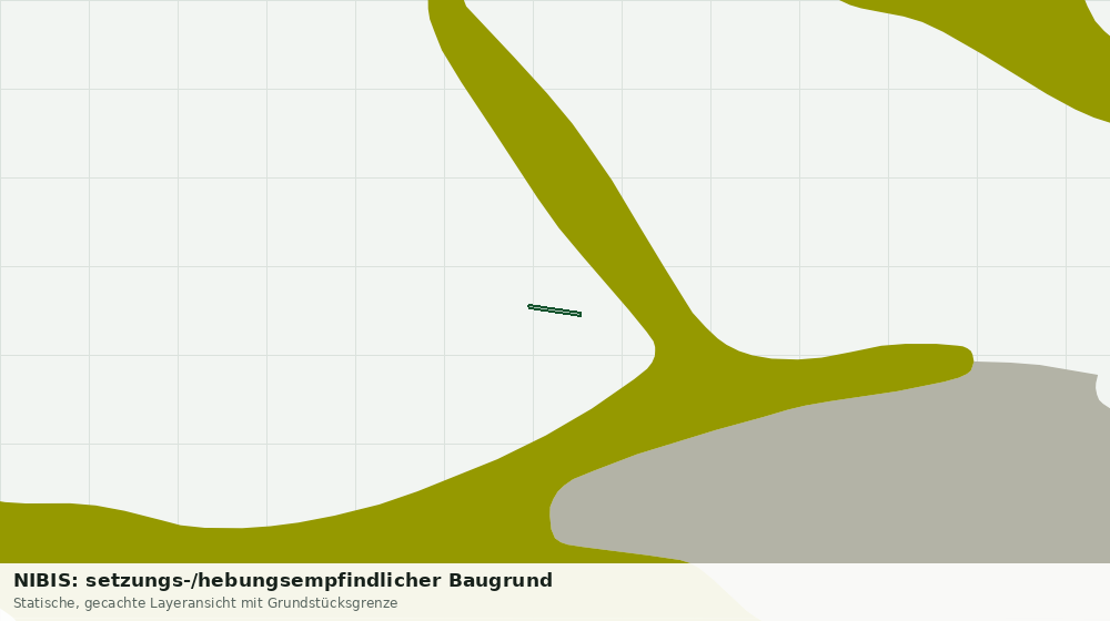 Statische Kartenansicht: NIBIS: setzungs-/hebungsempfindlicher Baugrund