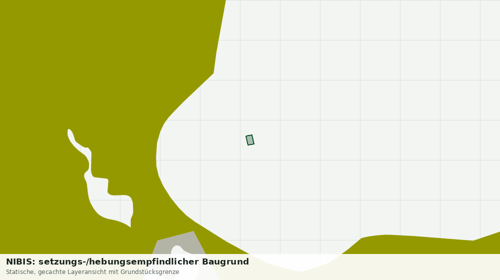 Statische Kartenansicht: NIBIS: setzungs-/hebungsempfindlicher Baugrund