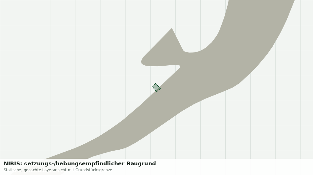 Statische Kartenansicht: NIBIS: setzungs-/hebungsempfindlicher Baugrund