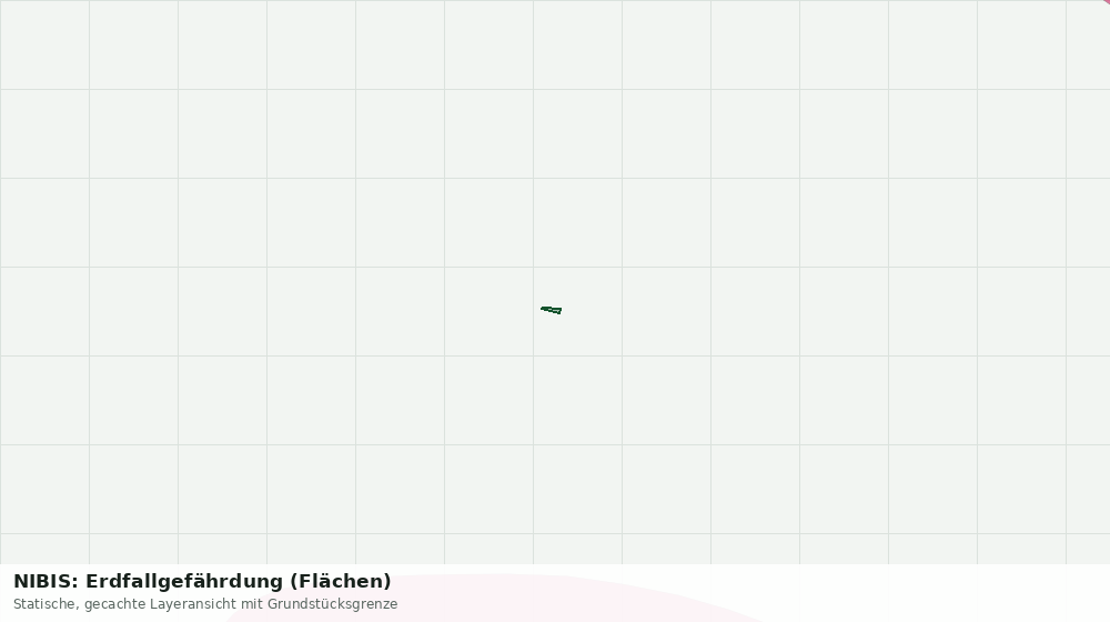 Statische Kartenansicht: NIBIS: Erdfallgefährdung (Flächen)