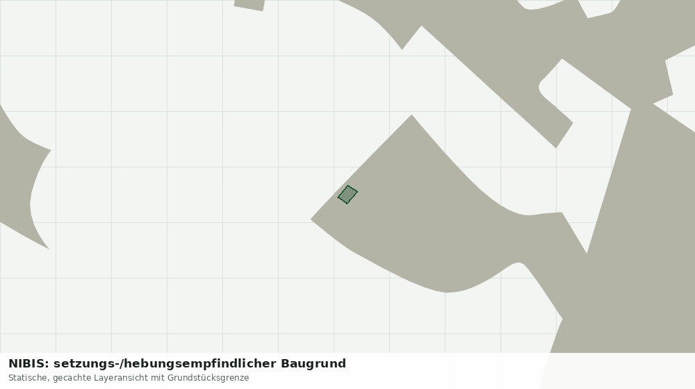 Statische Kartenansicht: NIBIS: setzungs-/hebungsempfindlicher Baugrund
