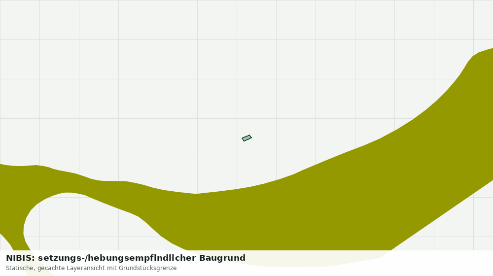 Statische Kartenansicht: NIBIS: setzungs-/hebungsempfindlicher Baugrund