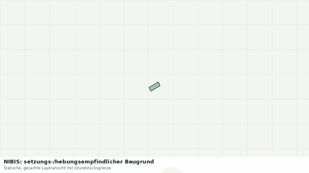 Statische Kartenansicht: NIBIS: setzungs-/hebungsempfindlicher Baugrund