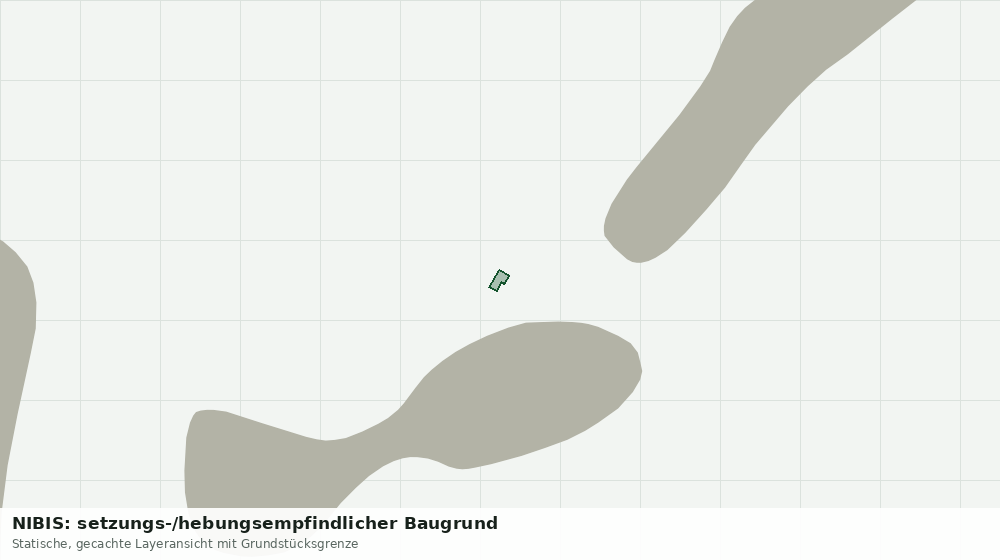 Statische Kartenansicht: NIBIS: setzungs-/hebungsempfindlicher Baugrund