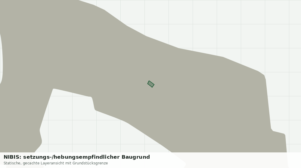Statische Kartenansicht: NIBIS: setzungs-/hebungsempfindlicher Baugrund