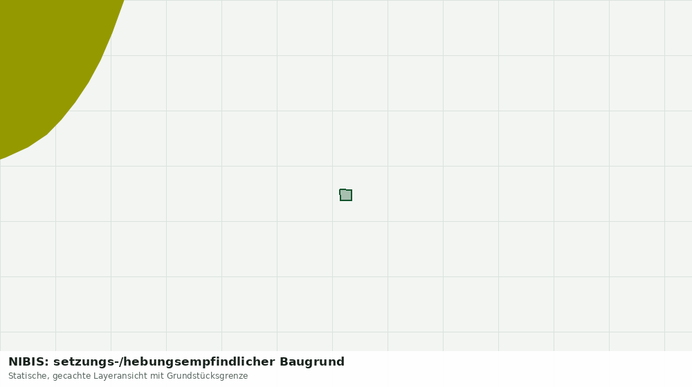 Statische Kartenansicht: NIBIS: setzungs-/hebungsempfindlicher Baugrund