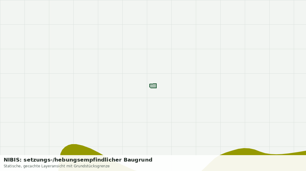 Statische Kartenansicht: NIBIS: setzungs-/hebungsempfindlicher Baugrund