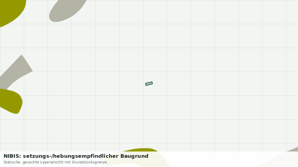 Statische Kartenansicht: NIBIS: setzungs-/hebungsempfindlicher Baugrund