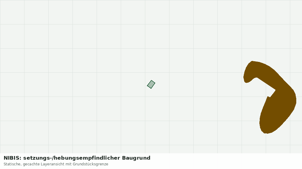 Statische Kartenansicht: NIBIS: setzungs-/hebungsempfindlicher Baugrund