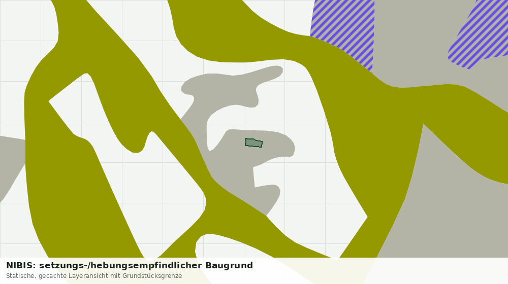 Statische Kartenansicht: NIBIS: setzungs-/hebungsempfindlicher Baugrund