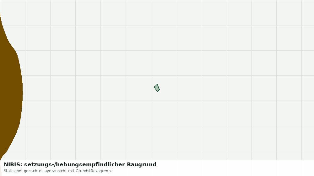Statische Kartenansicht: NIBIS: setzungs-/hebungsempfindlicher Baugrund