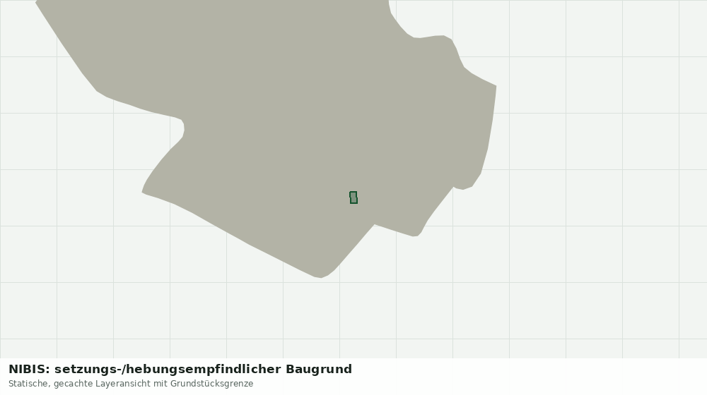 Statische Kartenansicht: NIBIS: setzungs-/hebungsempfindlicher Baugrund