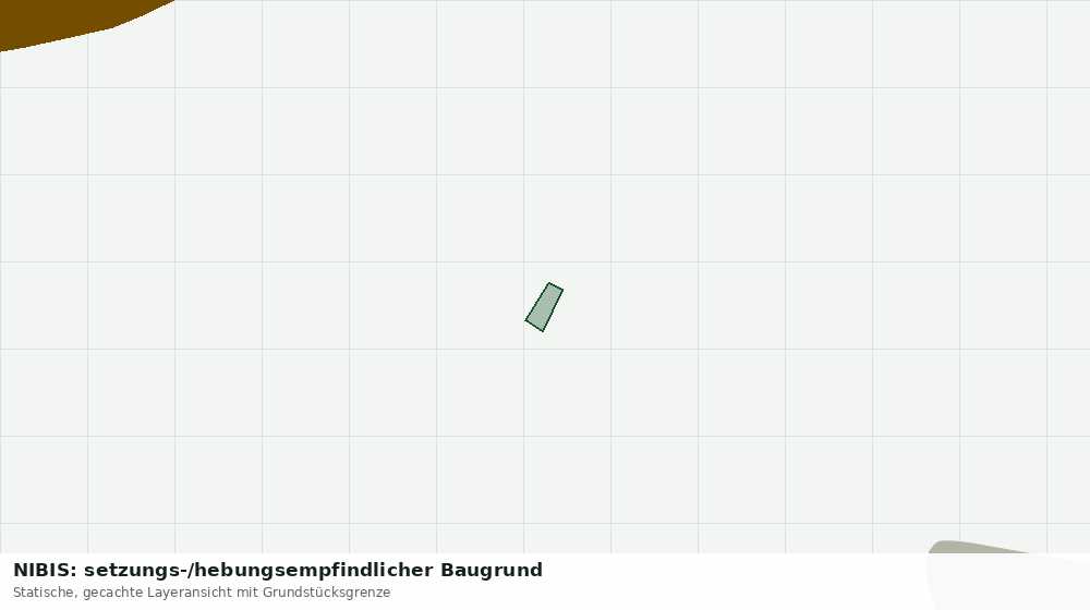 Statische Kartenansicht: NIBIS: setzungs-/hebungsempfindlicher Baugrund