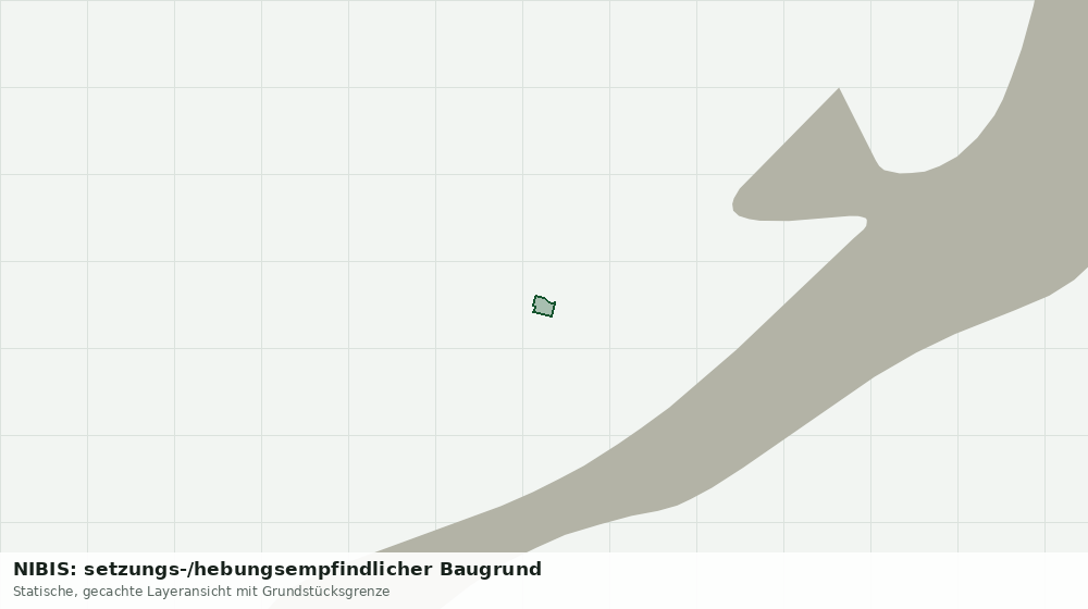 Statische Kartenansicht: NIBIS: setzungs-/hebungsempfindlicher Baugrund