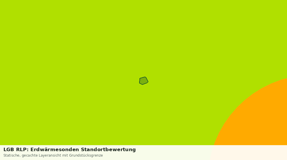 Statische Kartenansicht: LGB RLP: Erdwärmesonden Standortbewertung