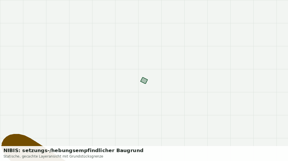 Statische Kartenansicht: NIBIS: setzungs-/hebungsempfindlicher Baugrund