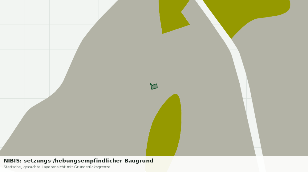 Statische Kartenansicht: NIBIS: setzungs-/hebungsempfindlicher Baugrund