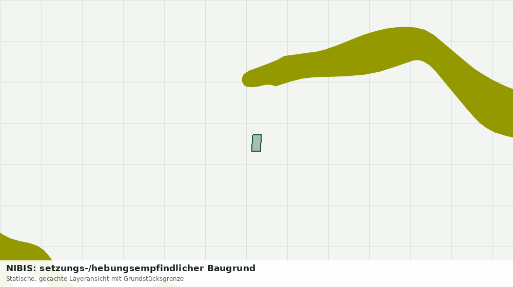 Statische Kartenansicht: NIBIS: setzungs-/hebungsempfindlicher Baugrund