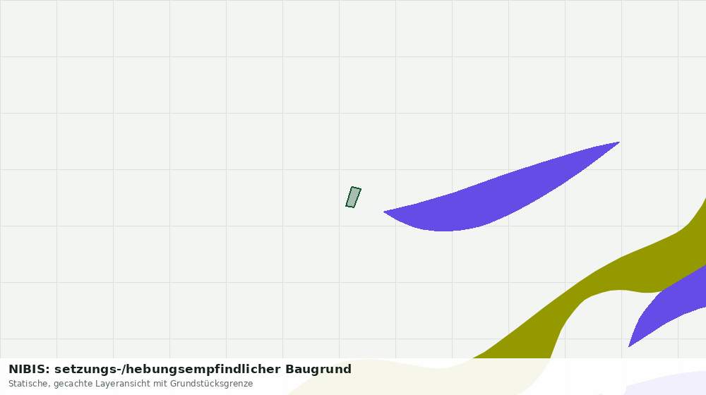 Statische Kartenansicht: NIBIS: setzungs-/hebungsempfindlicher Baugrund