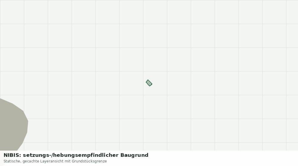 Statische Kartenansicht: NIBIS: setzungs-/hebungsempfindlicher Baugrund