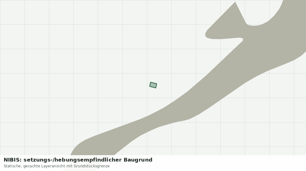 Statische Kartenansicht: NIBIS: setzungs-/hebungsempfindlicher Baugrund