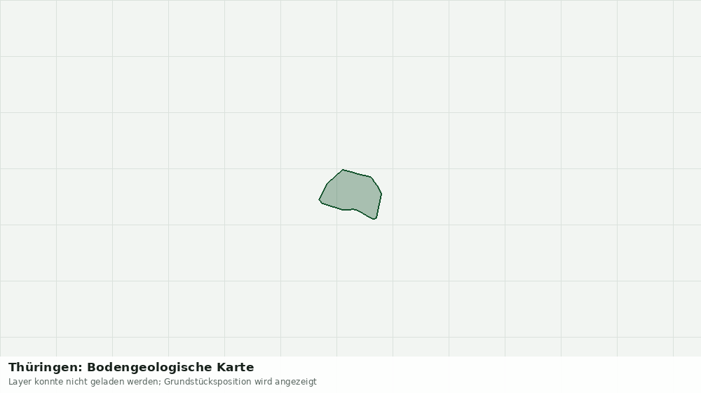 Statische Kartenansicht: Thüringen: Bodengeologische Karte
