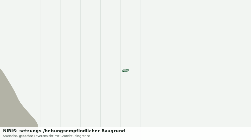 Statische Kartenansicht: NIBIS: setzungs-/hebungsempfindlicher Baugrund