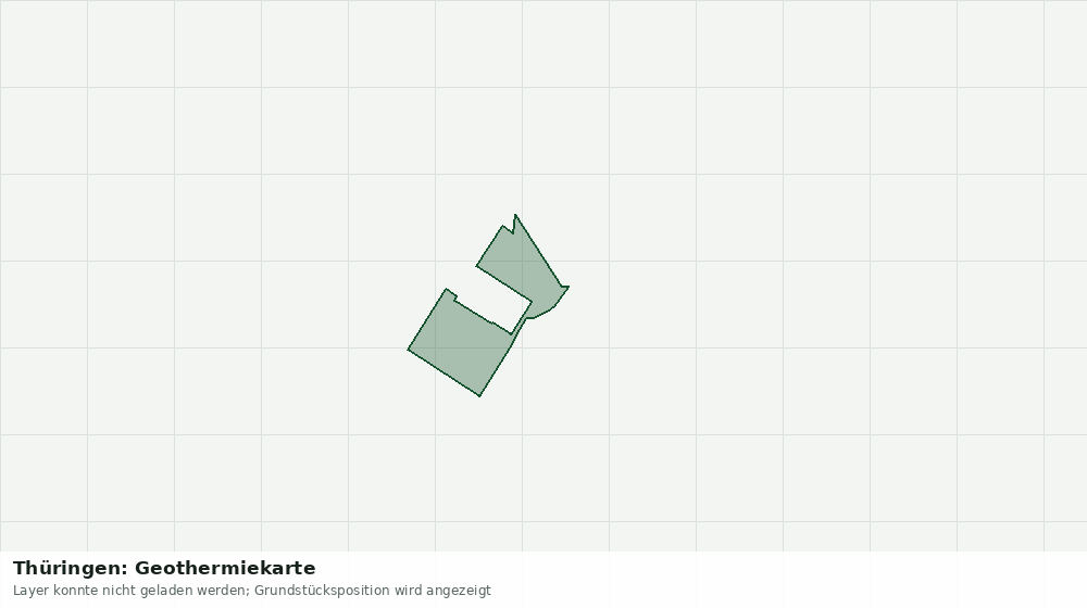 Statische Kartenansicht: Thüringen: Geothermiekarte