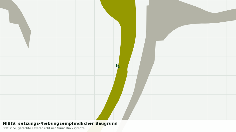 Statische Kartenansicht: NIBIS: setzungs-/hebungsempfindlicher Baugrund